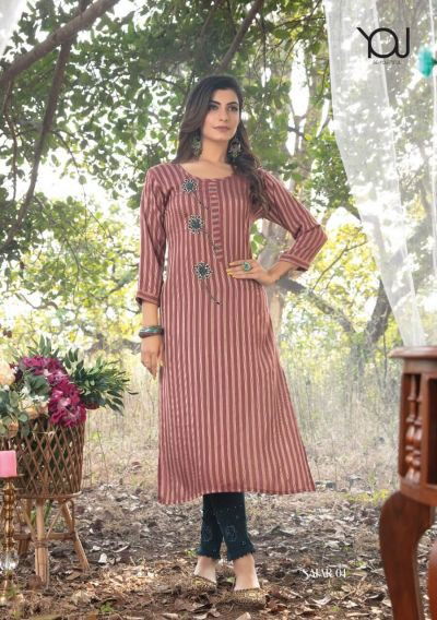 Wanna Safar Heavy Designer Ethnic Wear Fancy Kurti With Bottom Collection